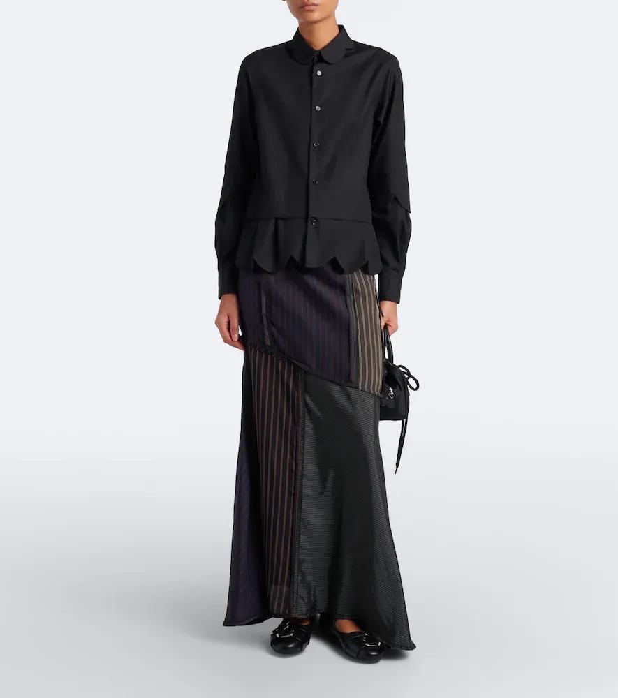 NOIR KEI NINOMIYA Layered cotton shirt | Thumbnail 3 NOIR KEI NINOMIYA Layered cotton shirt | Thumbnail 3