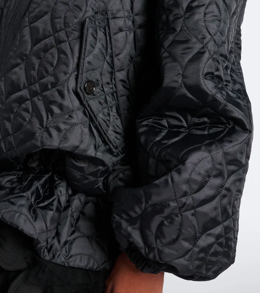 NOIR KEI NINOMIYA Gathered quilted jacket | Thumbnail 2