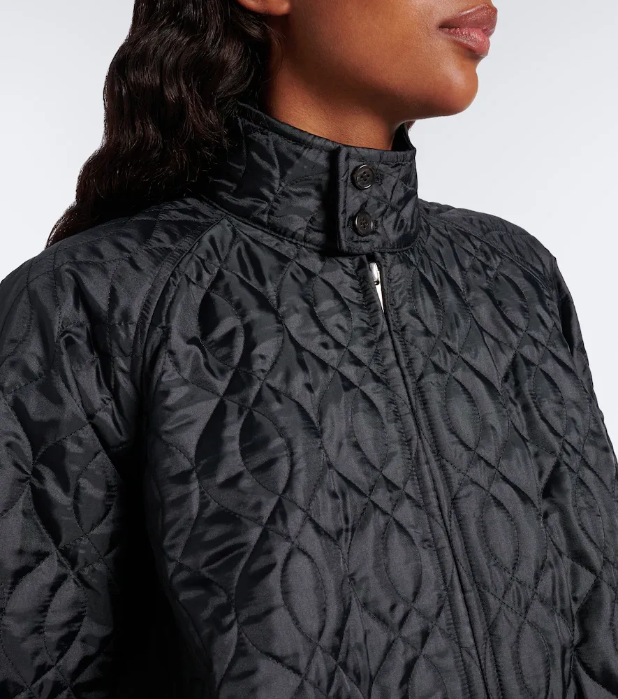 NOIR KEI NINOMIYA Gathered quilted jacket | Thumbnail 7