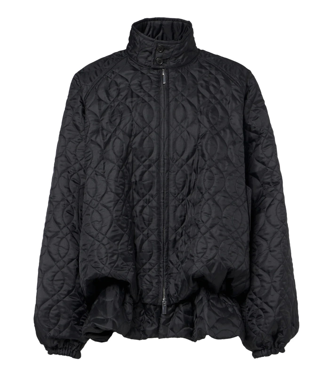 NOIR KEI NINOMIYA Gathered quilted jacket