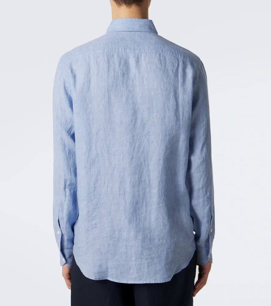 Frescobol Carioca Antonio linen shirt | Thumbnail 3 Frescobol Carioca Antonio linen shirt | Thumbnail 3