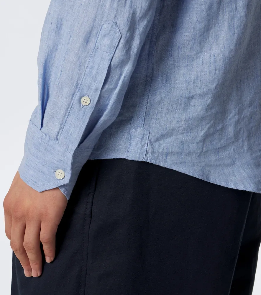 Frescobol Carioca Antonio linen shirt | Thumbnail 4 Frescobol Carioca Antonio linen shirt | Thumbnail 4