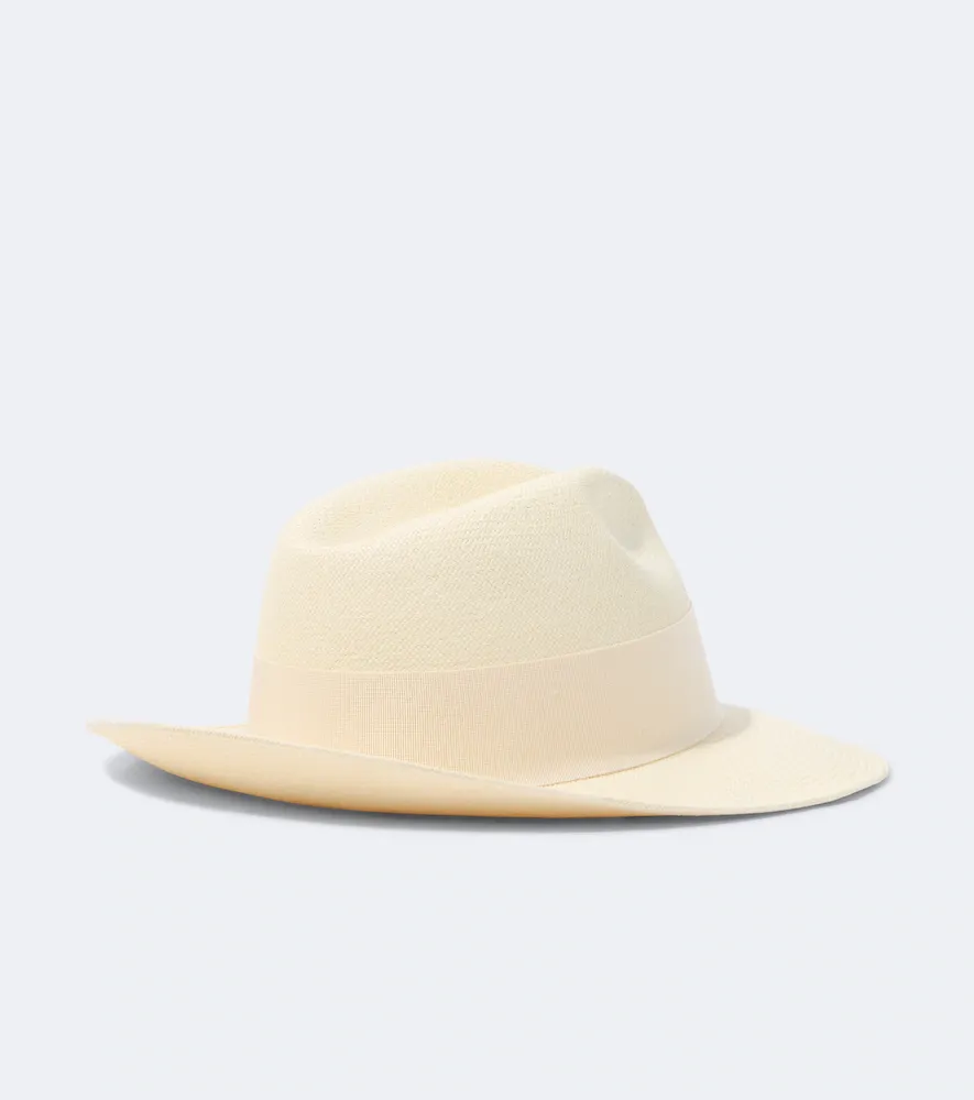 Frescobol Carioca Rafael straw Panama hat | Thumbnail 2 Frescobol Carioca Rafael straw Panama hat | Thumbnail 2
