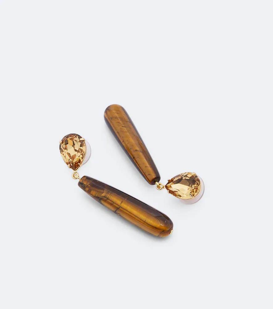 Jennifer Behr Caroline 18kt gold-plated earrings | Thumbnail 2 Jennifer Behr Caroline 18kt gold-plated earrings | Thumbnail 2