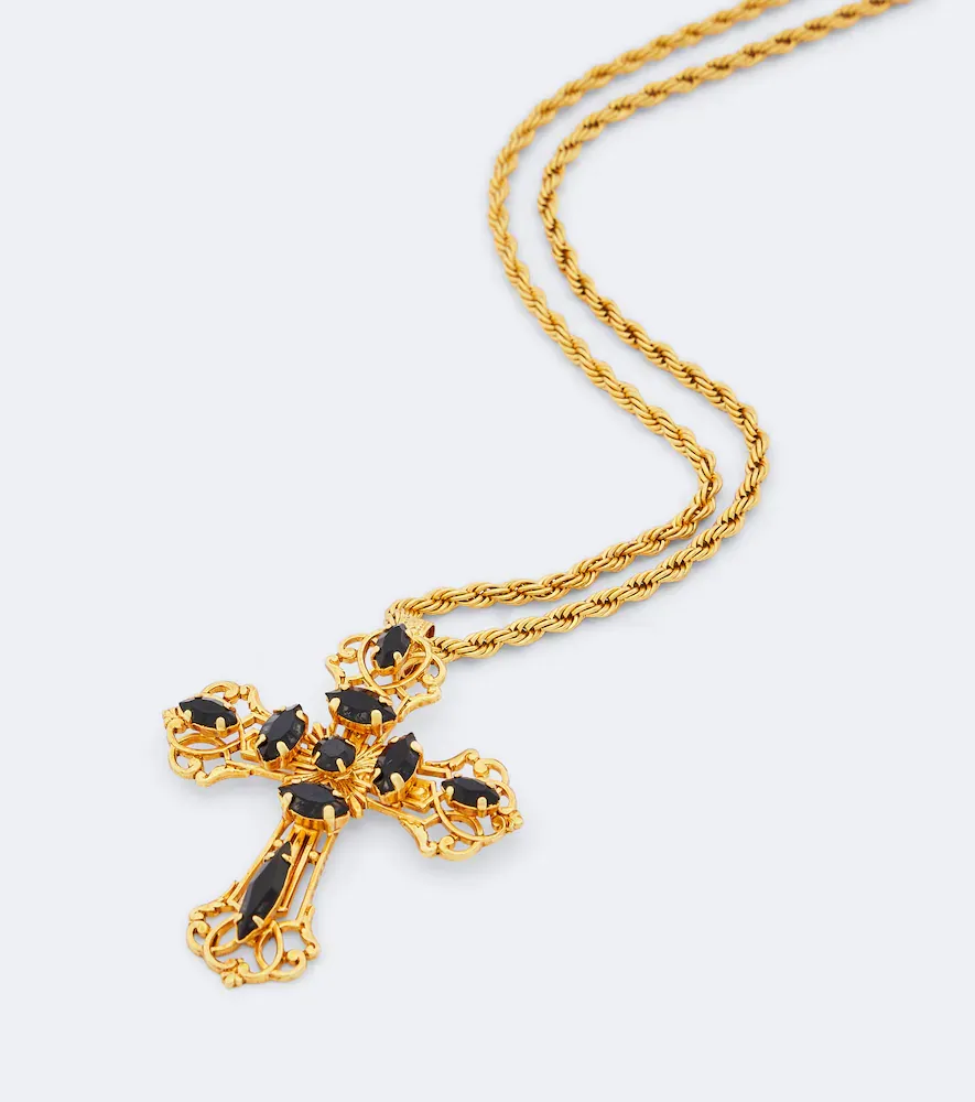 Jennifer Behr Davina 18kt gold-plated necklace | Thumbnail 3 Jennifer Behr Davina 18kt gold-plated necklace | Thumbnail 3