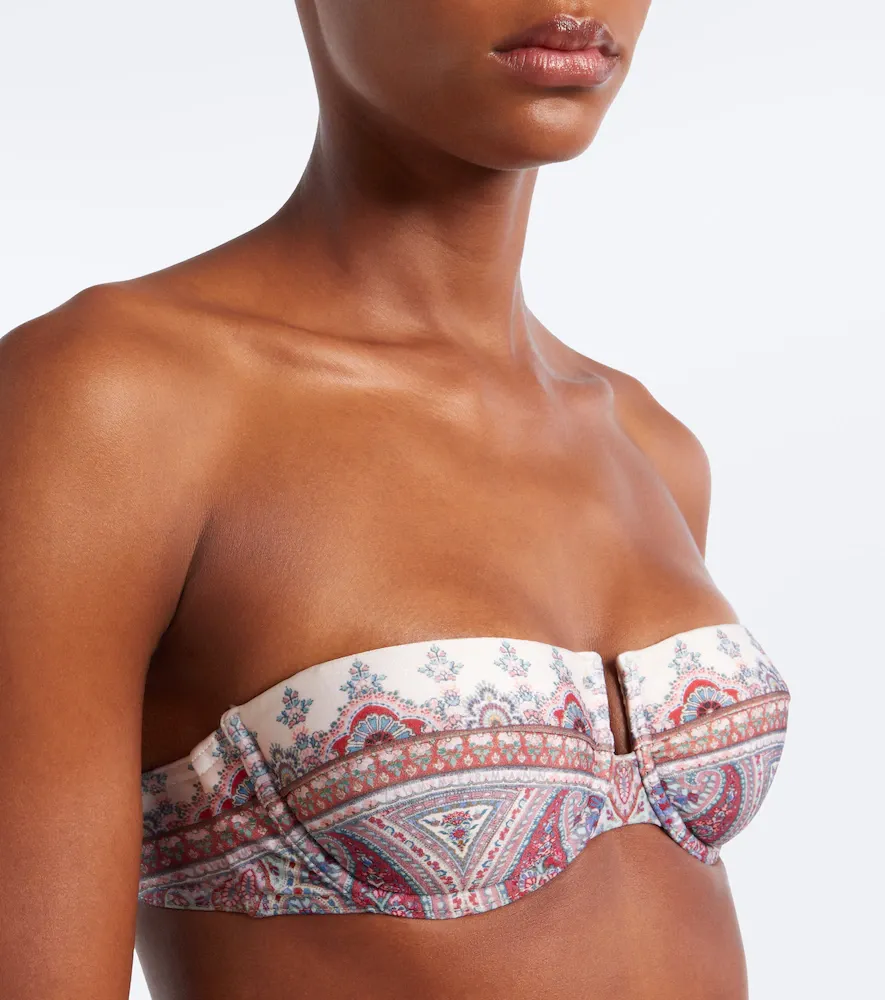 Zimmermann Fairlight paisley bikini top | Thumbnail 4