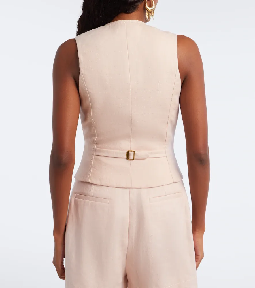 Zimmermann Clash linen vest | Thumbnail 4