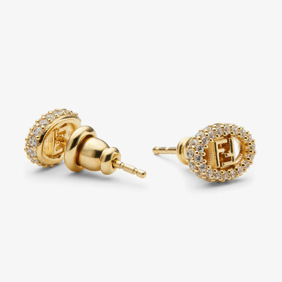 Fendi Orbit Stud Earrings | Thumbnail 2