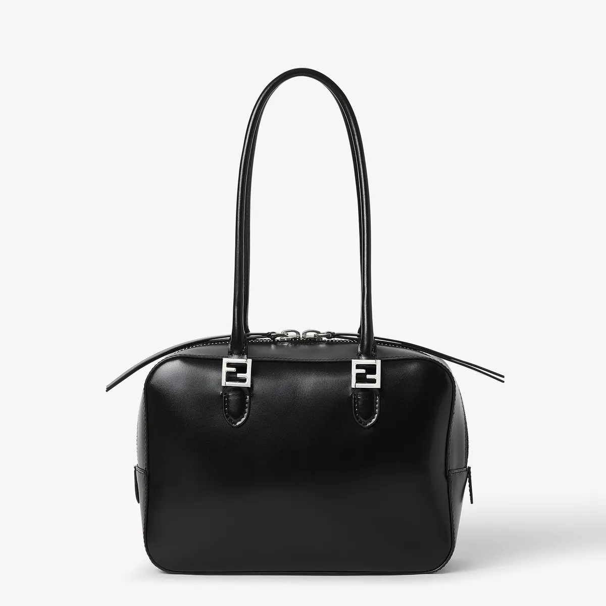 Fendi Boston Medium Leather Bag | Thumbnail 3 Fendi Boston Medium Leather Bag | Thumbnail 3