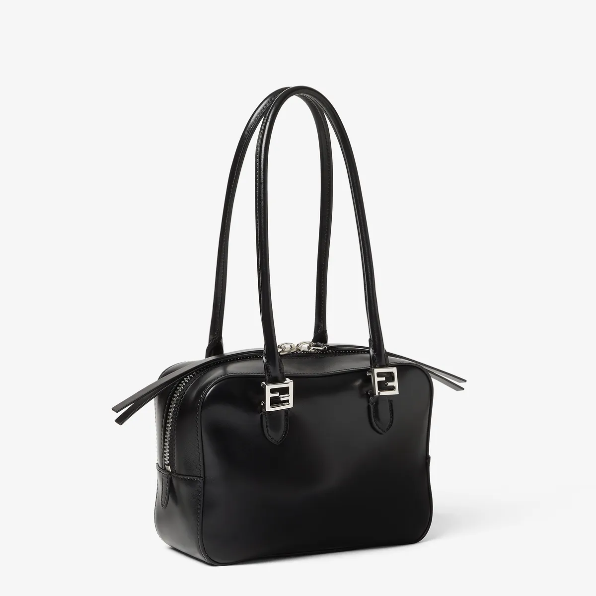 Fendi Boston Small Leather Bag | Thumbnail 2 Fendi Boston Small Leather Bag | Thumbnail 2