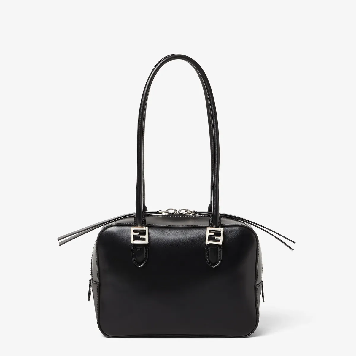 Fendi Boston Small Leather Bag | Thumbnail 3 Fendi Boston Small Leather Bag | Thumbnail 3