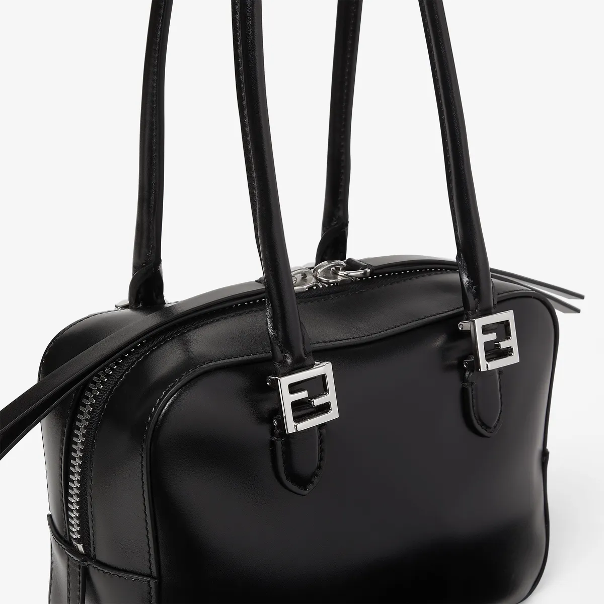 Fendi Boston Small Leather Bag | Thumbnail 5 Fendi Boston Small Leather Bag | Thumbnail 5