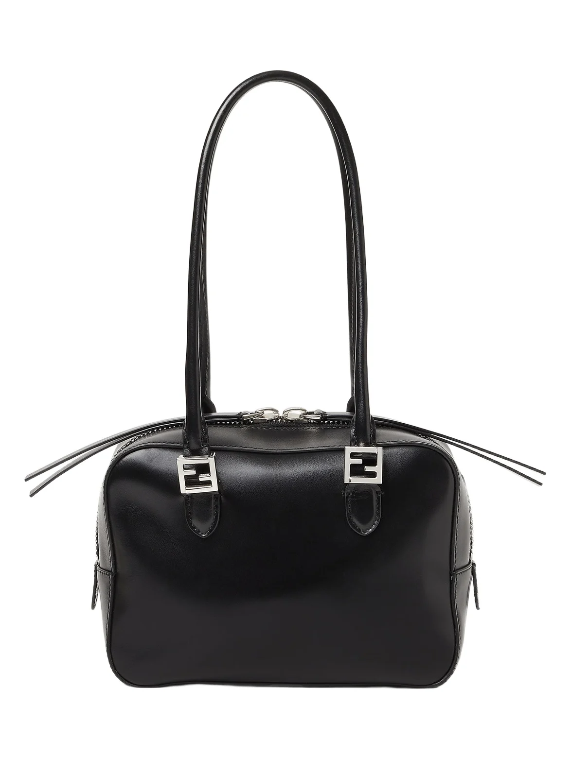 Fendi Boston Small Leather Bag