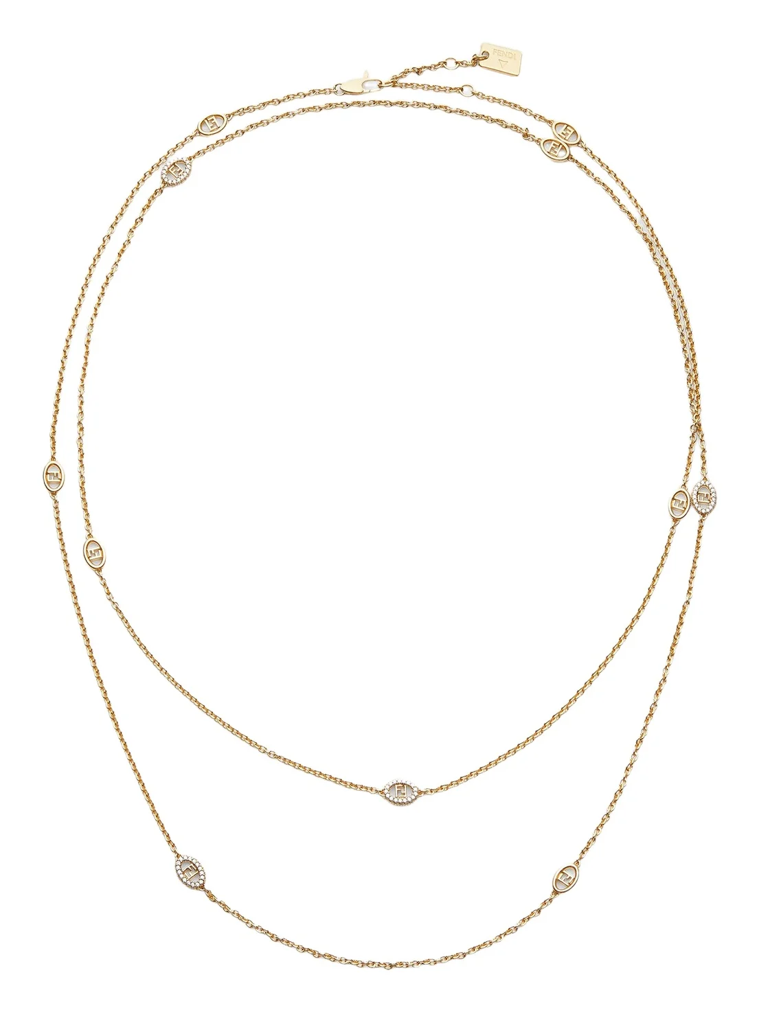 Fendi Orbit Sautoir Necklace