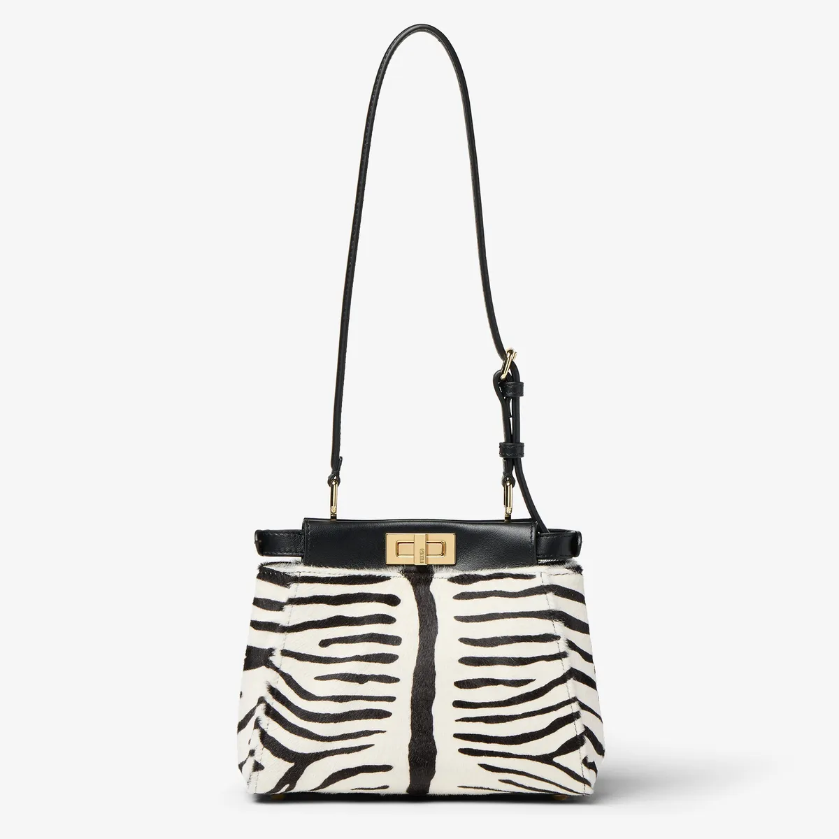 Fendi My Peekaboo XS Tiger-Print Cavallino Leather Bag | Thumbnail 3 Fendi My Peekaboo XS Tiger-Print Cavallino Leather Bag | Thumbnail 3