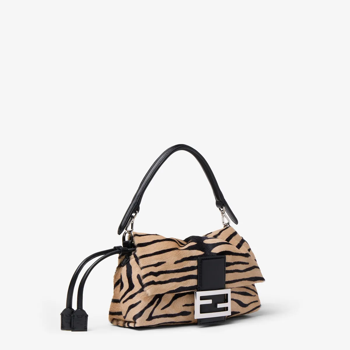 Fendi Baguette Soft Small Tiger-Stripe Print Cavallino Leather Mini-Bag | Thumbnail 2 Fendi Baguette Soft Small Tiger-Stripe Print Cavallino Leather Mini-Bag | Thumbnail 2