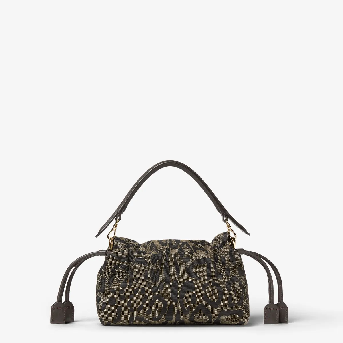 Fendi Baguette Soft Small Jaguar-Stripe Motif Jacquard Fabric Mini-Bag | Thumbnail 3 Fendi Baguette Soft Small Jaguar-Stripe Motif Jacquard Fabric Mini-Bag | Thumbnail 3