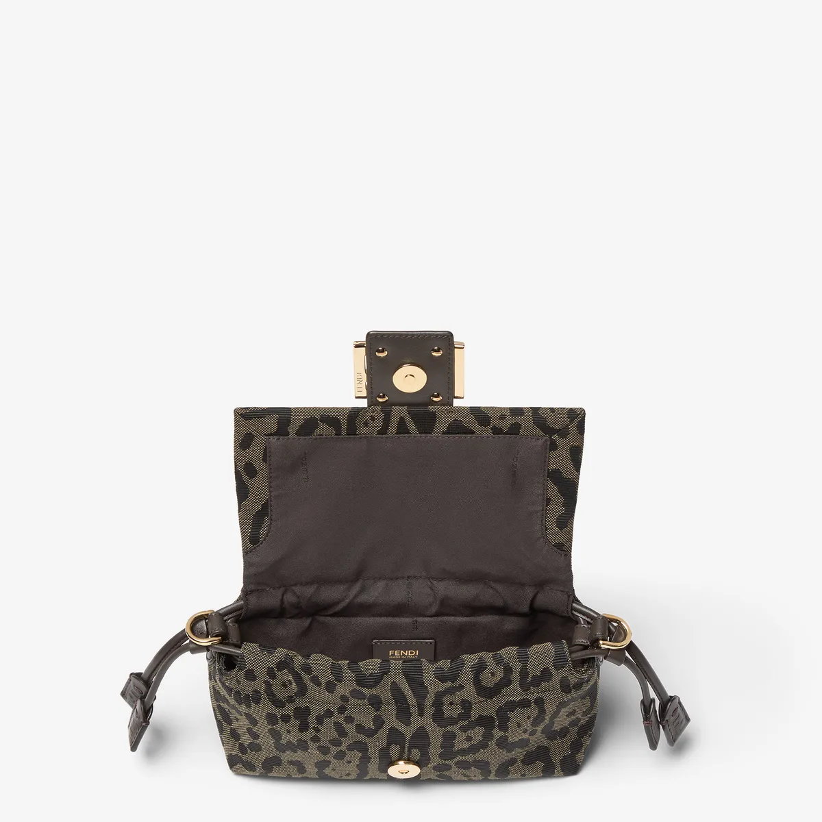 Fendi Baguette Soft Small Jaguar-Stripe Motif Jacquard Fabric Mini-Bag | Thumbnail 4 Fendi Baguette Soft Small Jaguar-Stripe Motif Jacquard Fabric Mini-Bag | Thumbnail 4