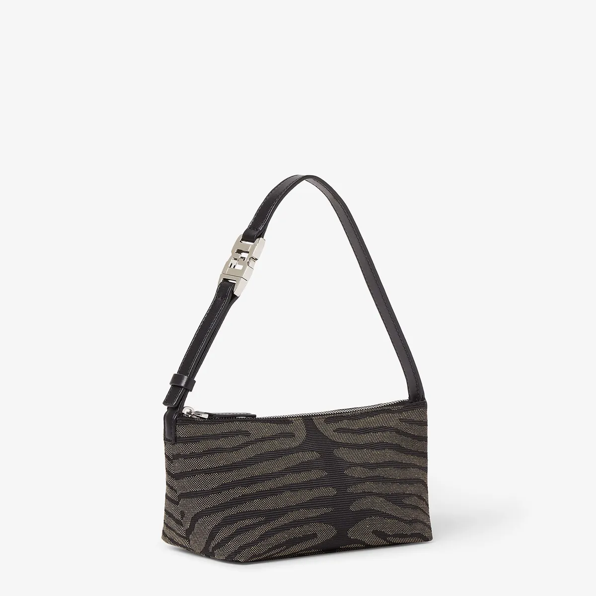 Fendi Vanity Pouch Small Tiger-Stripe Jacquard Bag | Thumbnail 2 Fendi Vanity Pouch Small Tiger-Stripe Jacquard Bag | Thumbnail 2