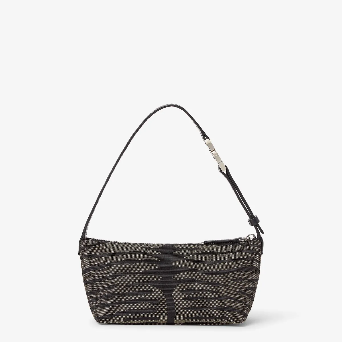 Fendi Vanity Pouch Small Tiger-Stripe Jacquard Bag | Thumbnail 3 Fendi Vanity Pouch Small Tiger-Stripe Jacquard Bag | Thumbnail 3