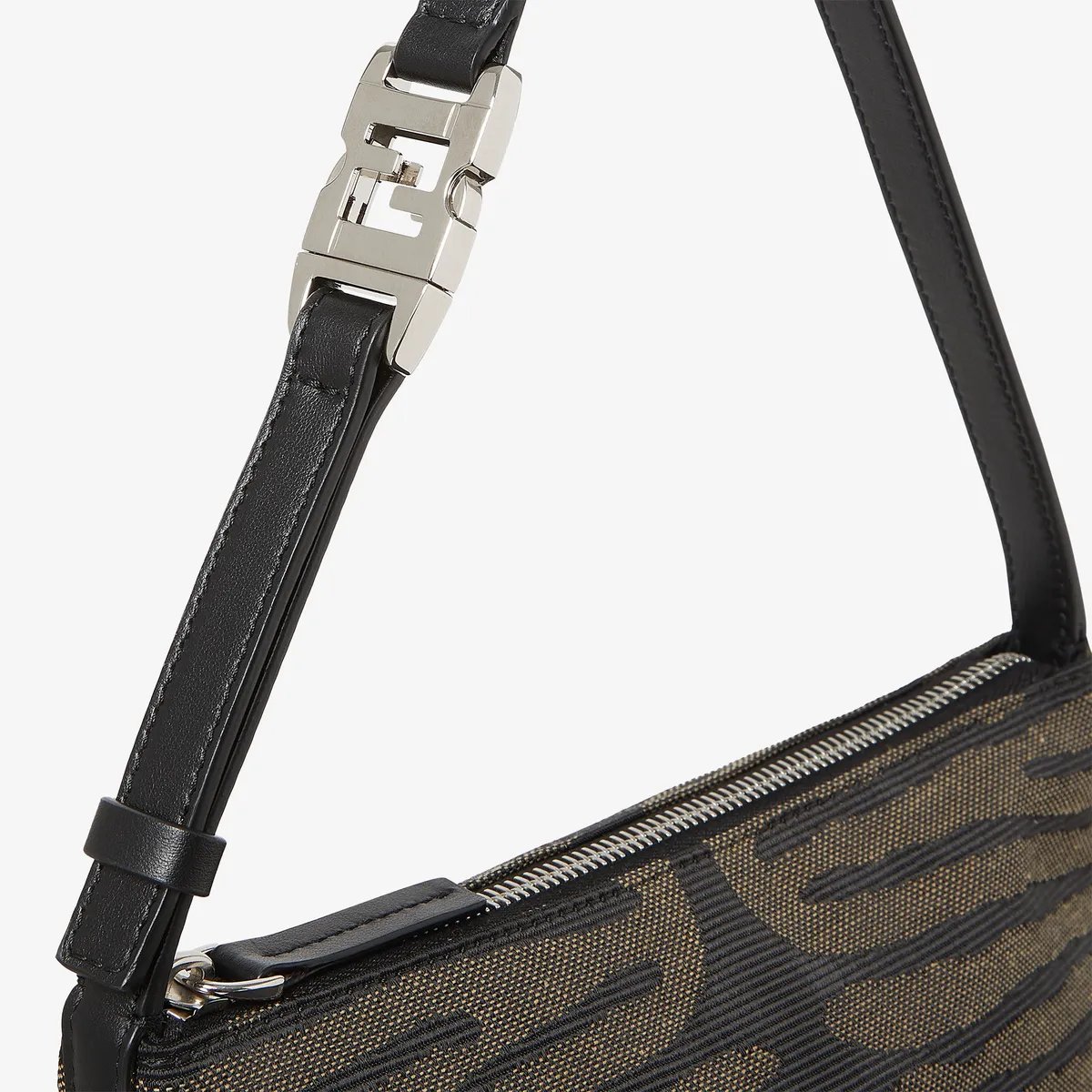Fendi Vanity Pouch Small Tiger-Stripe Jacquard Bag | Thumbnail 5 Fendi Vanity Pouch Small Tiger-Stripe Jacquard Bag | Thumbnail 5
