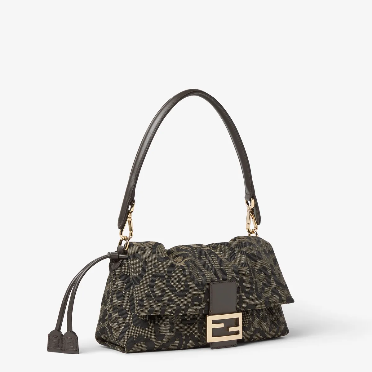 Fendi Baguette Soft Medium Jaguar Motif Jacquard Fabric Bag | Thumbnail 2 Fendi Baguette Soft Medium Jaguar Motif Jacquard Fabric Bag | Thumbnail 2