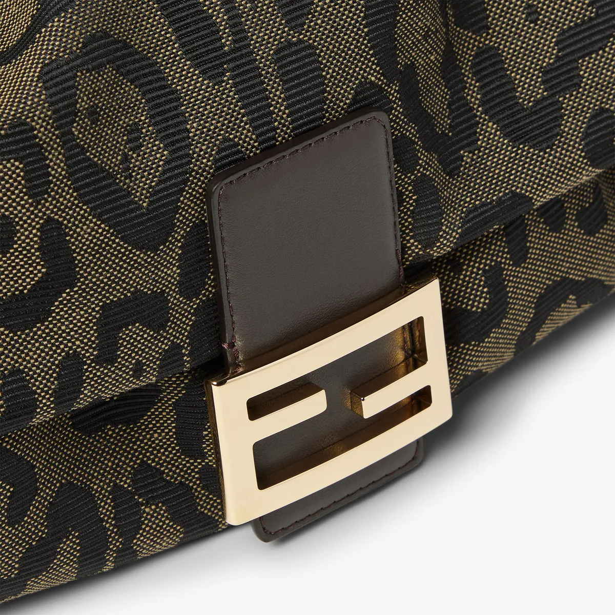 Fendi Baguette Soft Medium Jaguar Motif Jacquard Fabric Bag | Thumbnail 5 Fendi Baguette Soft Medium Jaguar Motif Jacquard Fabric Bag | Thumbnail 5