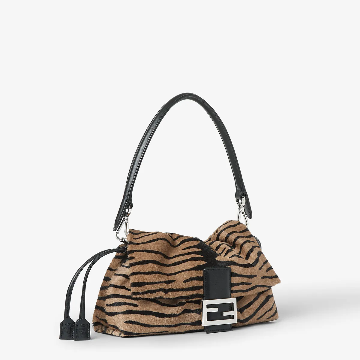 Fendi Baguette Soft Medium Tiger-Stripe Print Cavallino Leather Bag | Thumbnail 2 Fendi Baguette Soft Medium Tiger-Stripe Print Cavallino Leather Bag | Thumbnail 2
