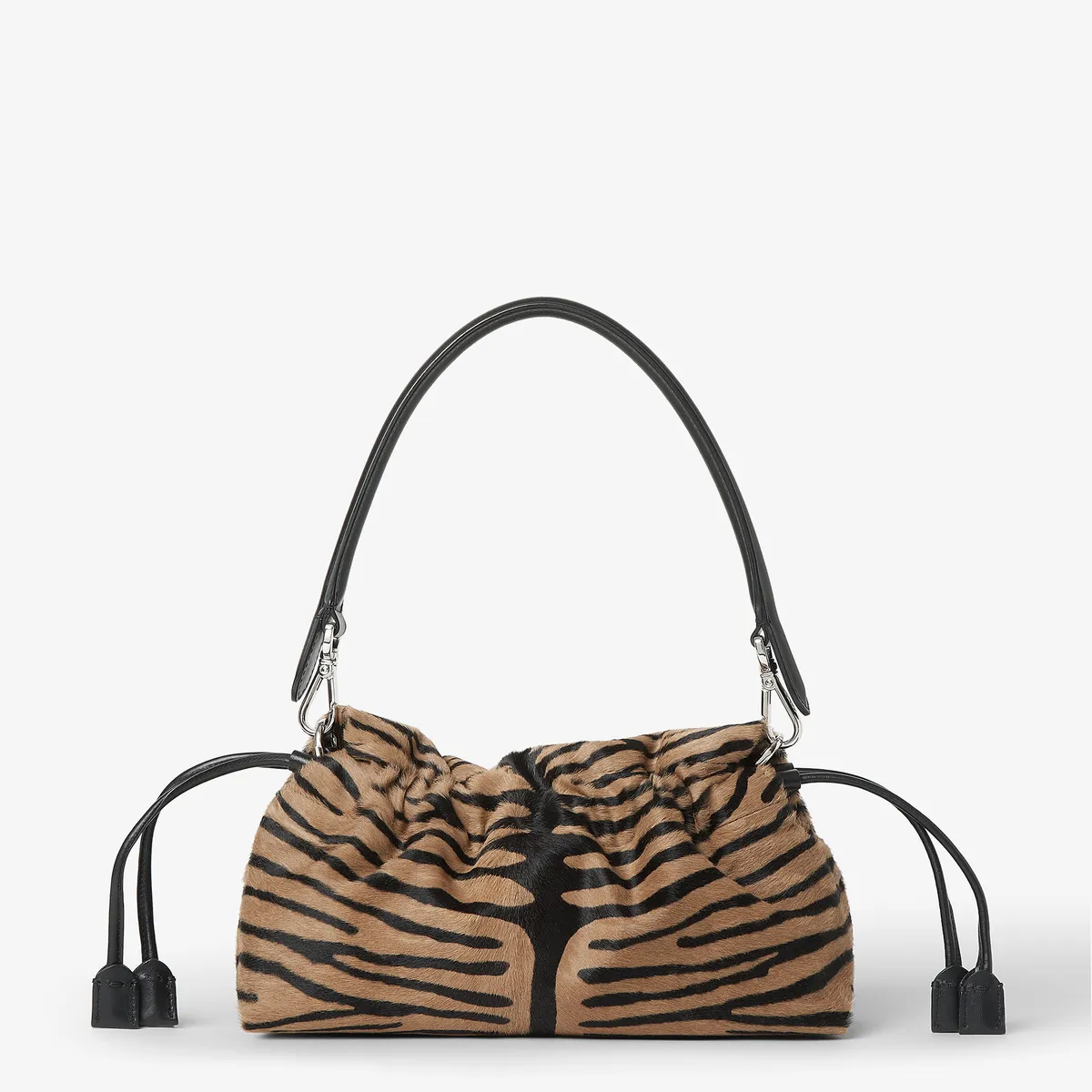 Fendi Baguette Soft Medium Tiger-Stripe Print Cavallino Leather Bag | Thumbnail 3 Fendi Baguette Soft Medium Tiger-Stripe Print Cavallino Leather Bag | Thumbnail 3