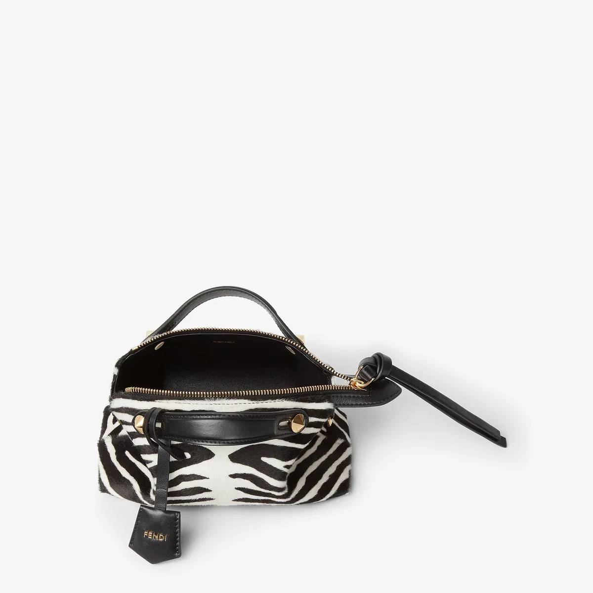 Fendi By the Way Soft Mini Tiger-Print Cavallino Leather Mini-Bag | Thumbnail 5 Fendi By the Way Soft Mini Tiger-Print Cavallino Leather Mini-Bag | Thumbnail 5
