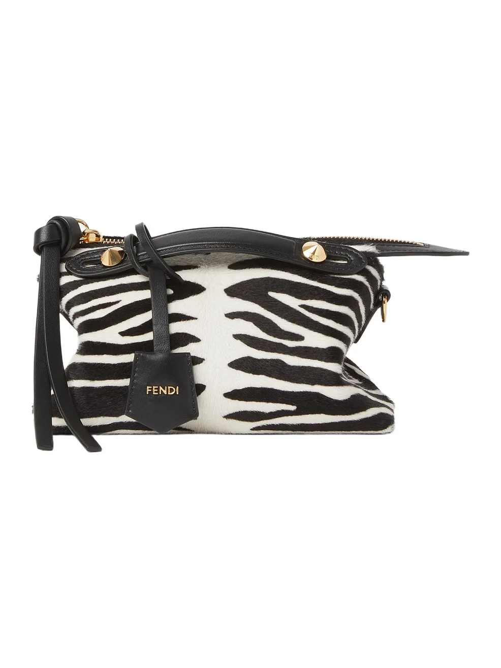 Fendi By the Way Soft Mini Tiger-Print Cavallino Leather Mini-Bag
