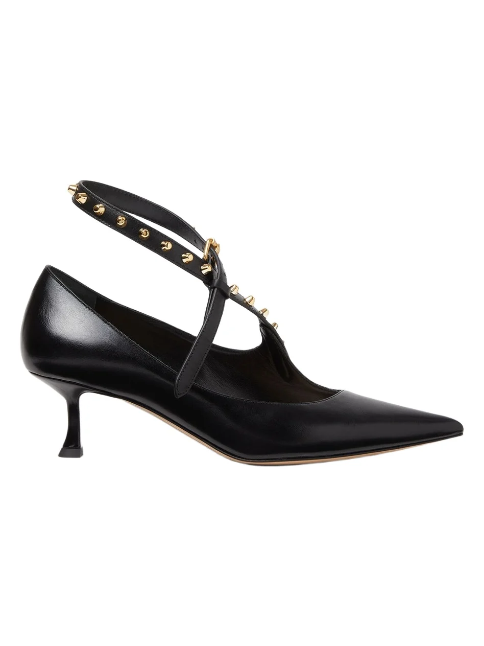 Fendi Vertigo Leather Pumps