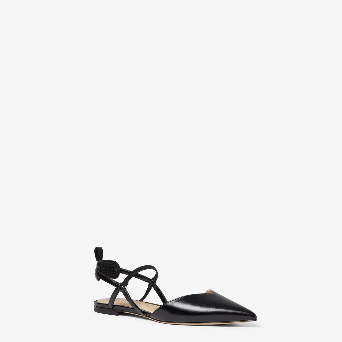 Fendi Very Colibrì Leather Low-Heeled Slingbacks | Thumbnail 2 Fendi Very Colibrì Leather Low-Heeled Slingbacks | Thumbnail 2