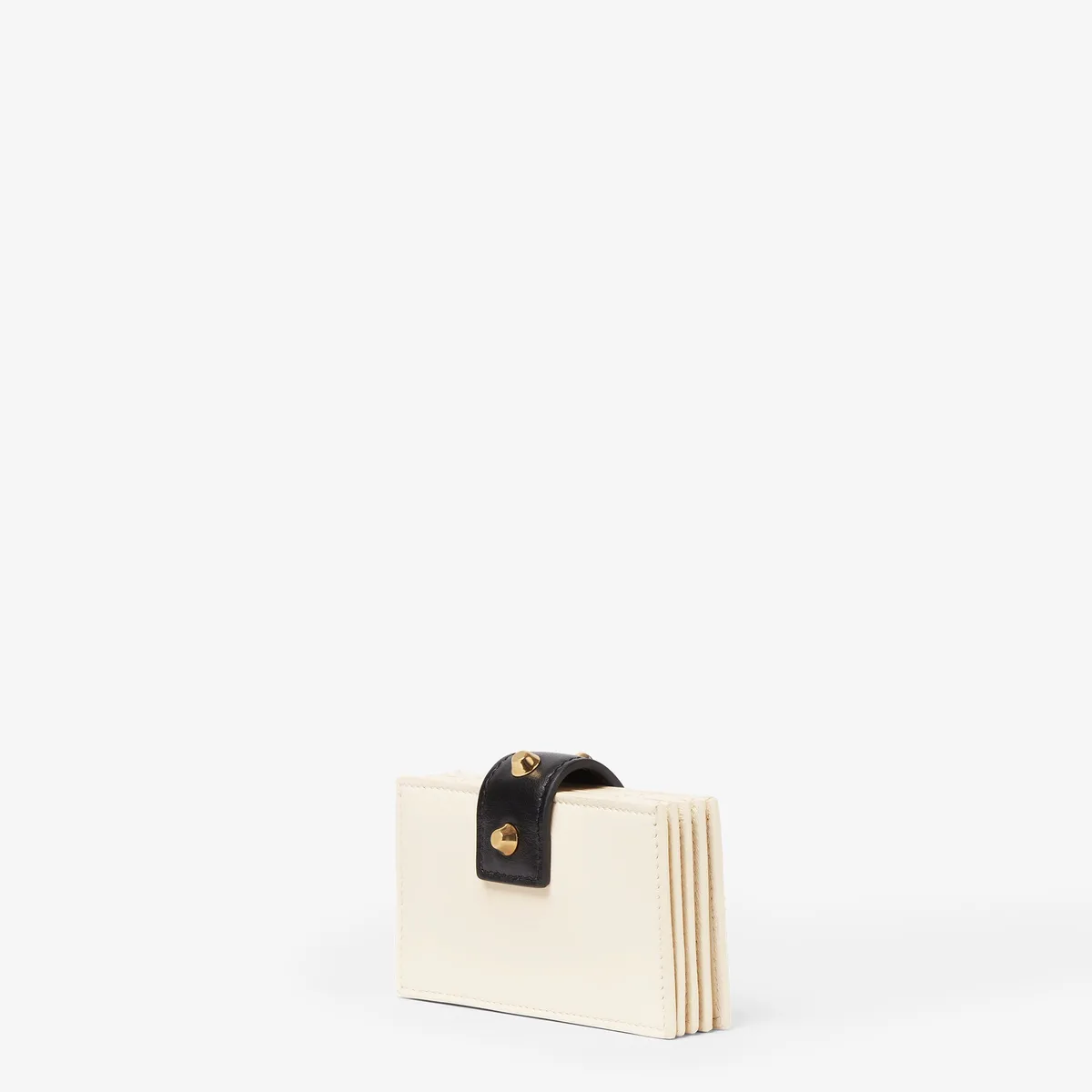 Fendi Leather Card Case with Studs | Thumbnail 2 Fendi Leather Card Case with Studs | Thumbnail 2