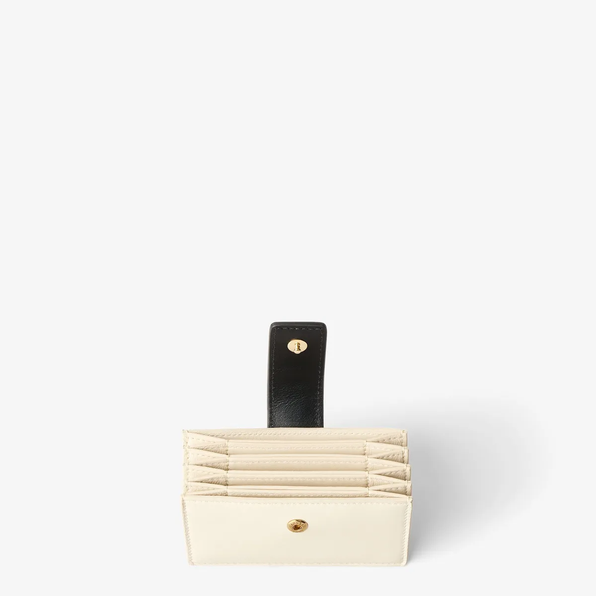 Fendi Leather Card Case with Studs | Thumbnail 3 Fendi Leather Card Case with Studs | Thumbnail 3