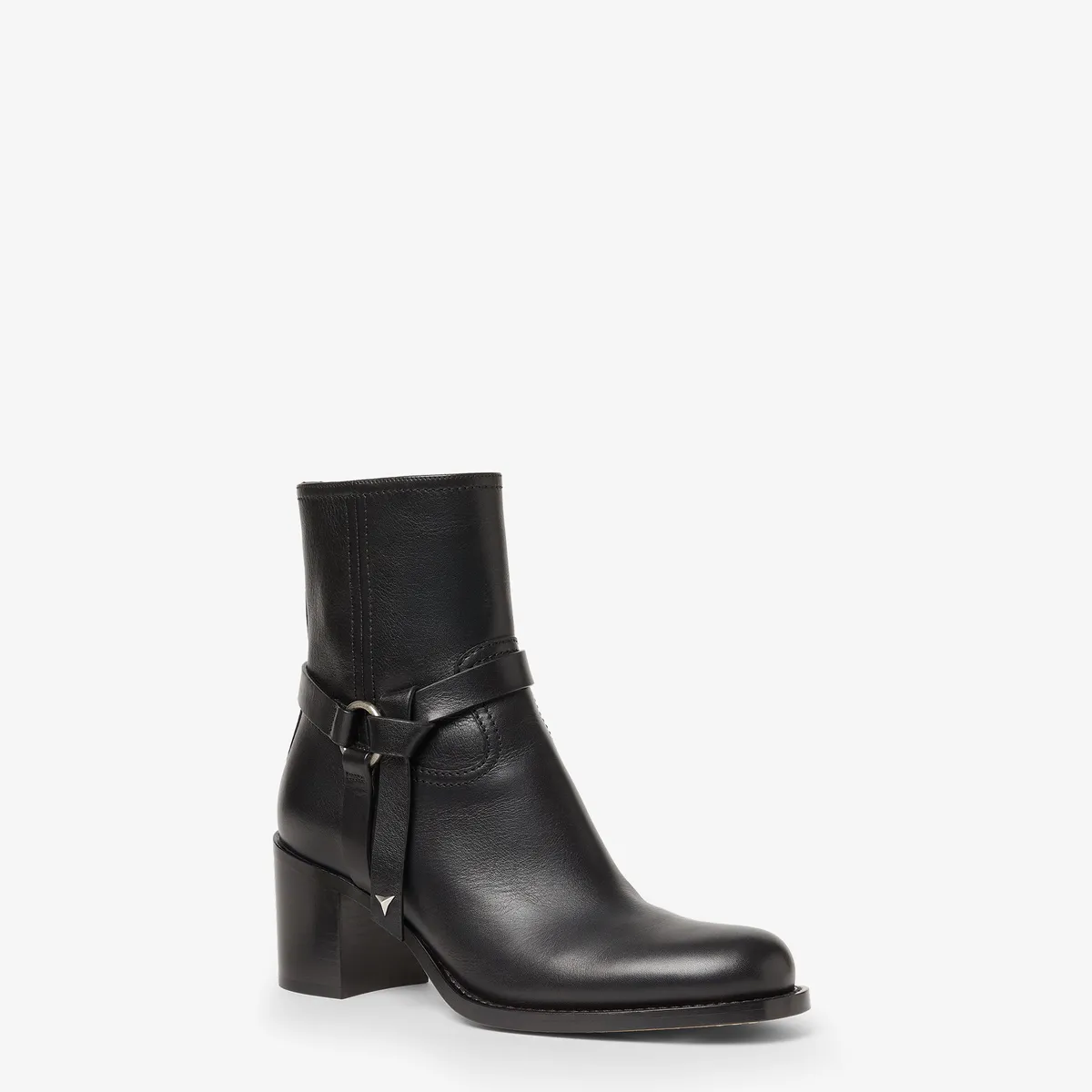 Fendi Dressage Leather Ankle Boots | Thumbnail 2 Fendi Dressage Leather Ankle Boots | Thumbnail 2