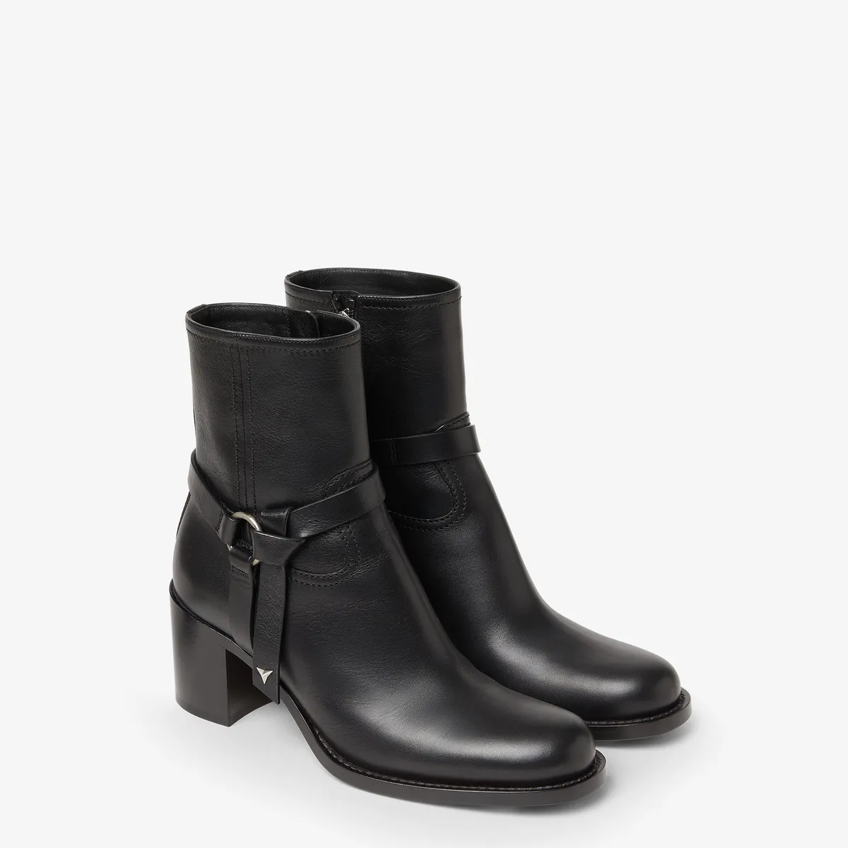 Fendi Dressage Leather Ankle Boots | Thumbnail 4 Fendi Dressage Leather Ankle Boots | Thumbnail 4