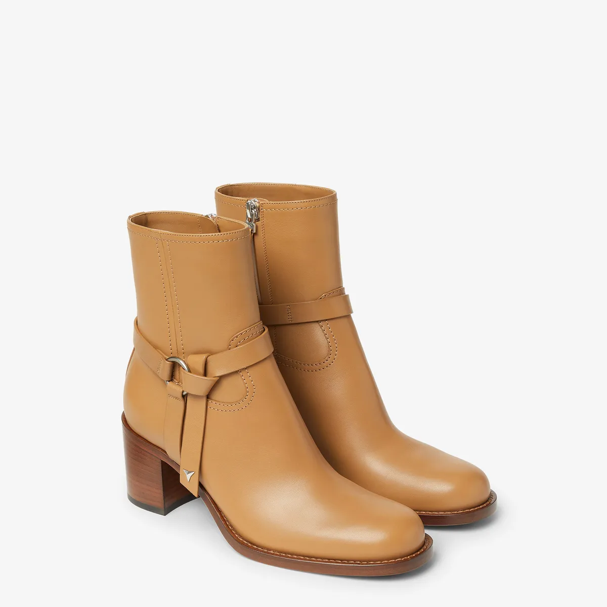 Fendi Dressage Leather Ankle Boots | Thumbnail 4