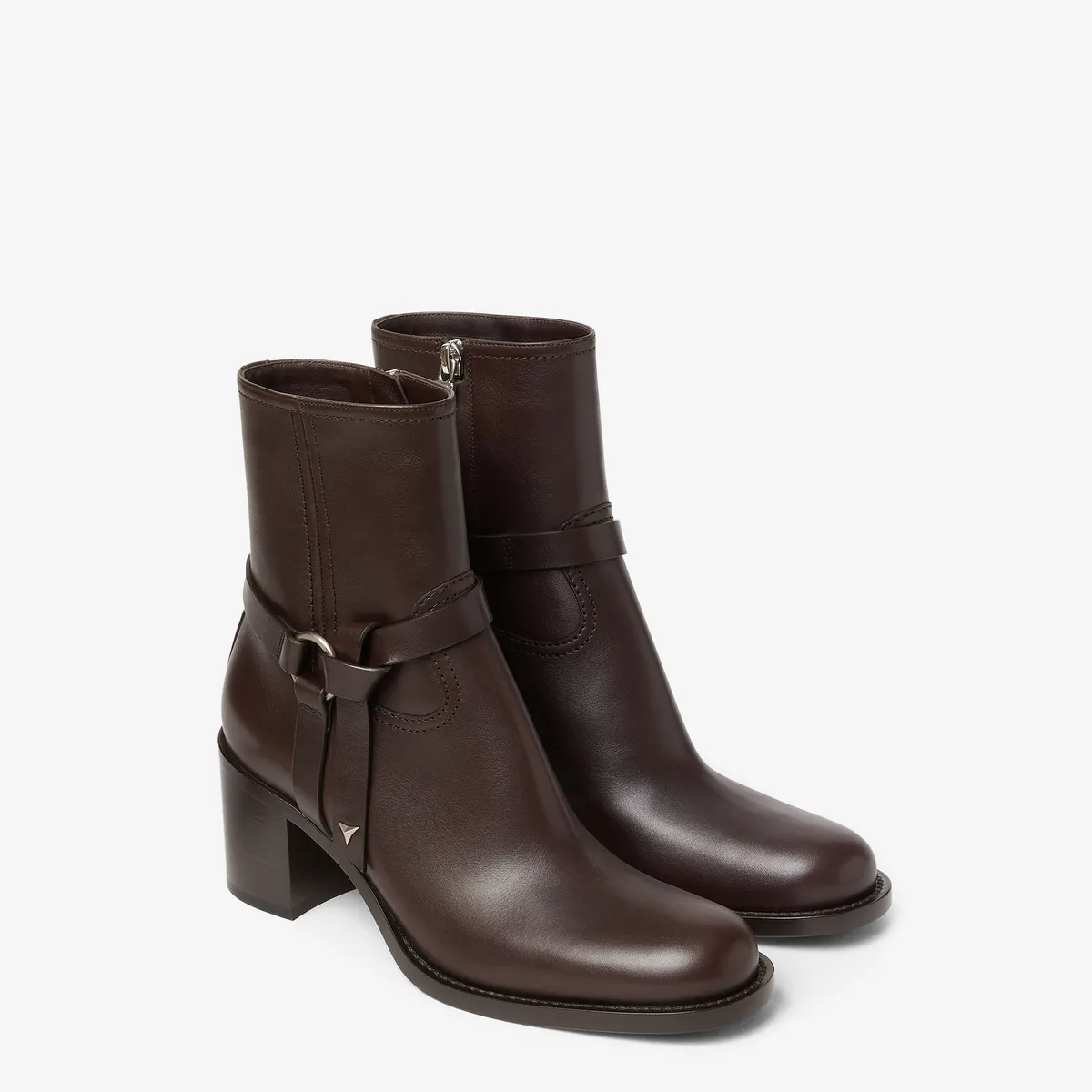 Fendi Dressage Leather Ankle Boots | Thumbnail 4