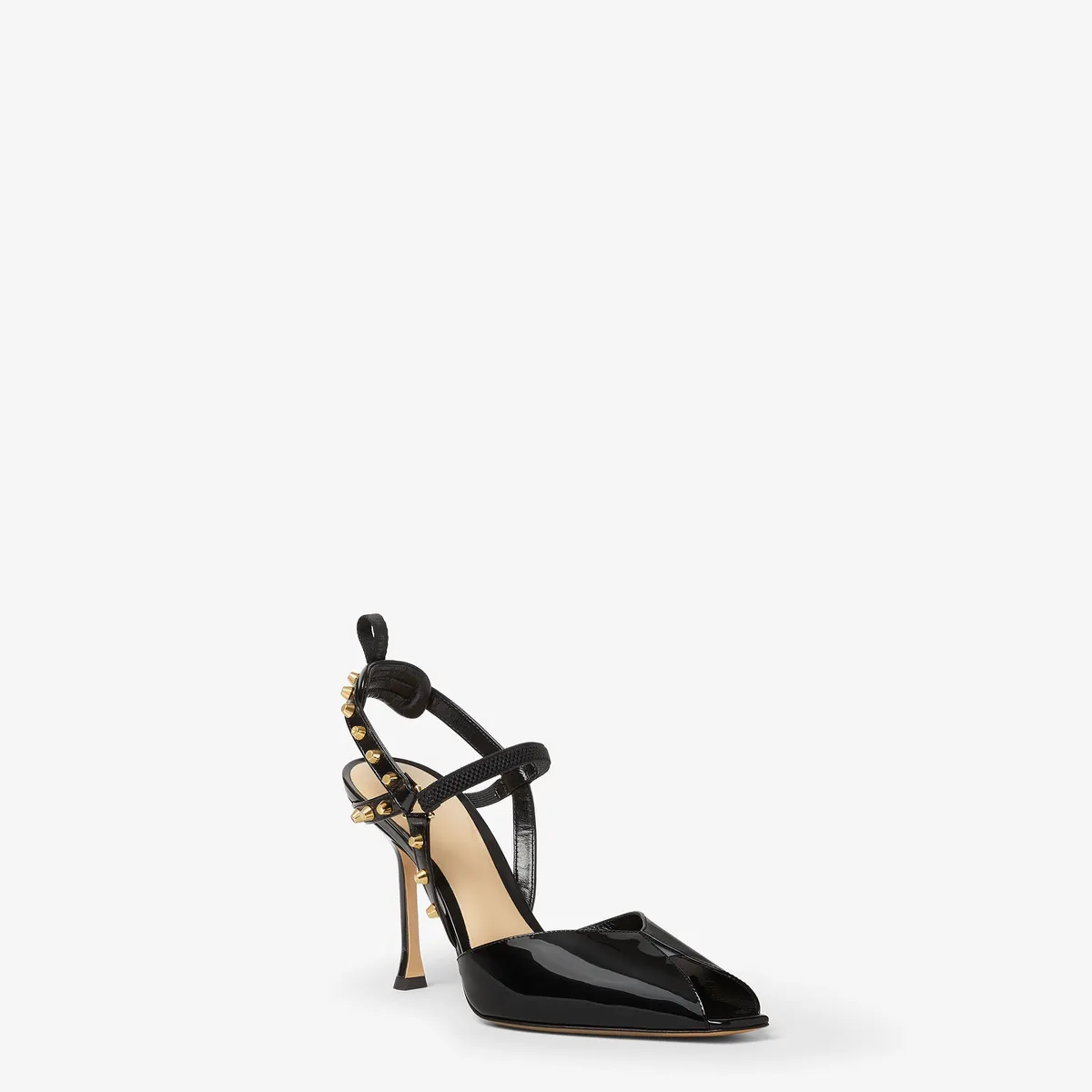 Fendi Very Colibrì Patent Leather High-Heeled Sandals | Thumbnail 2 Fendi Very Colibrì Patent Leather High-Heeled Sandals | Thumbnail 2