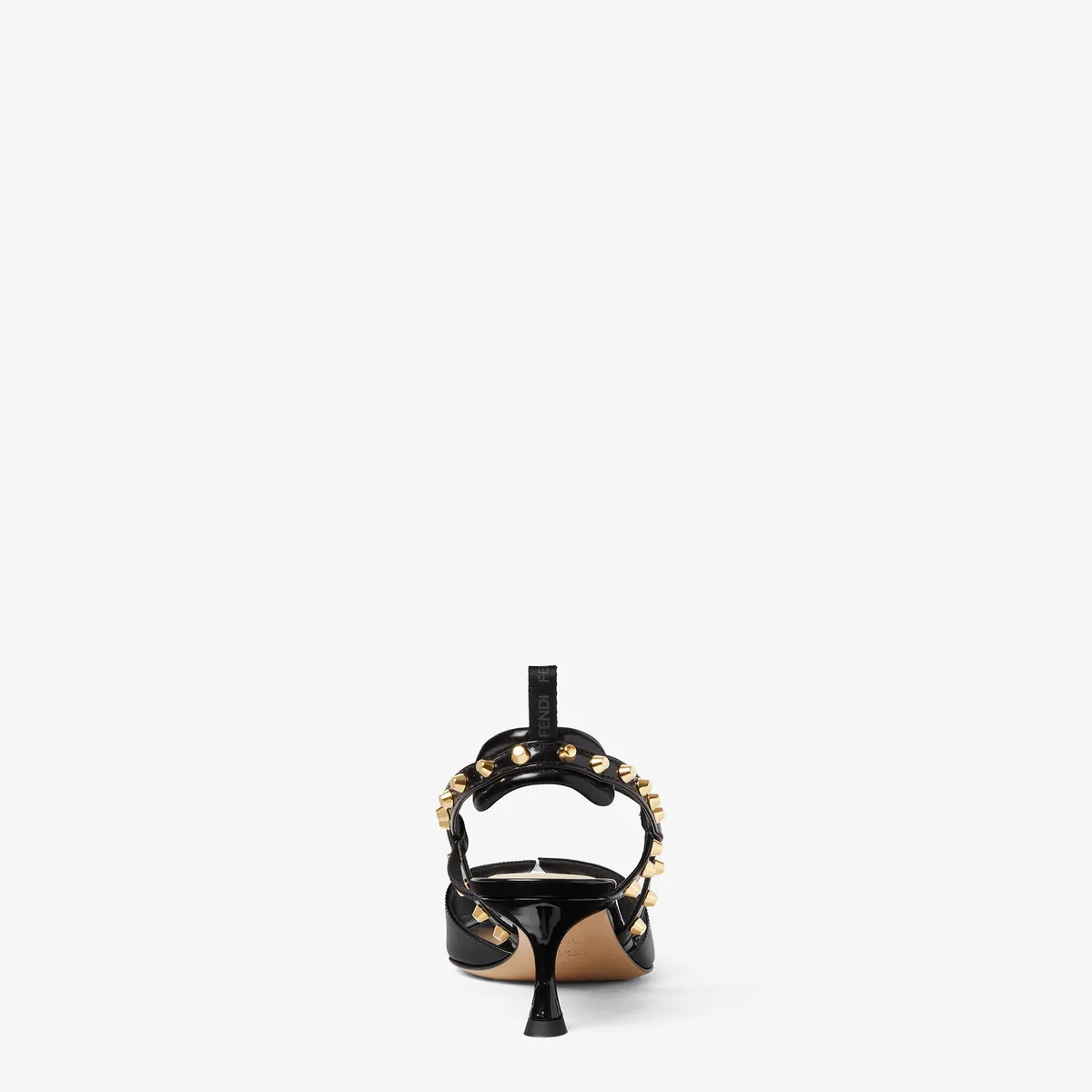 Fendi Very Colibrì Patent Leather Medium-Heeled Sandals | Thumbnail 3 Fendi Very Colibrì Patent Leather Medium-Heeled Sandals | Thumbnail 3