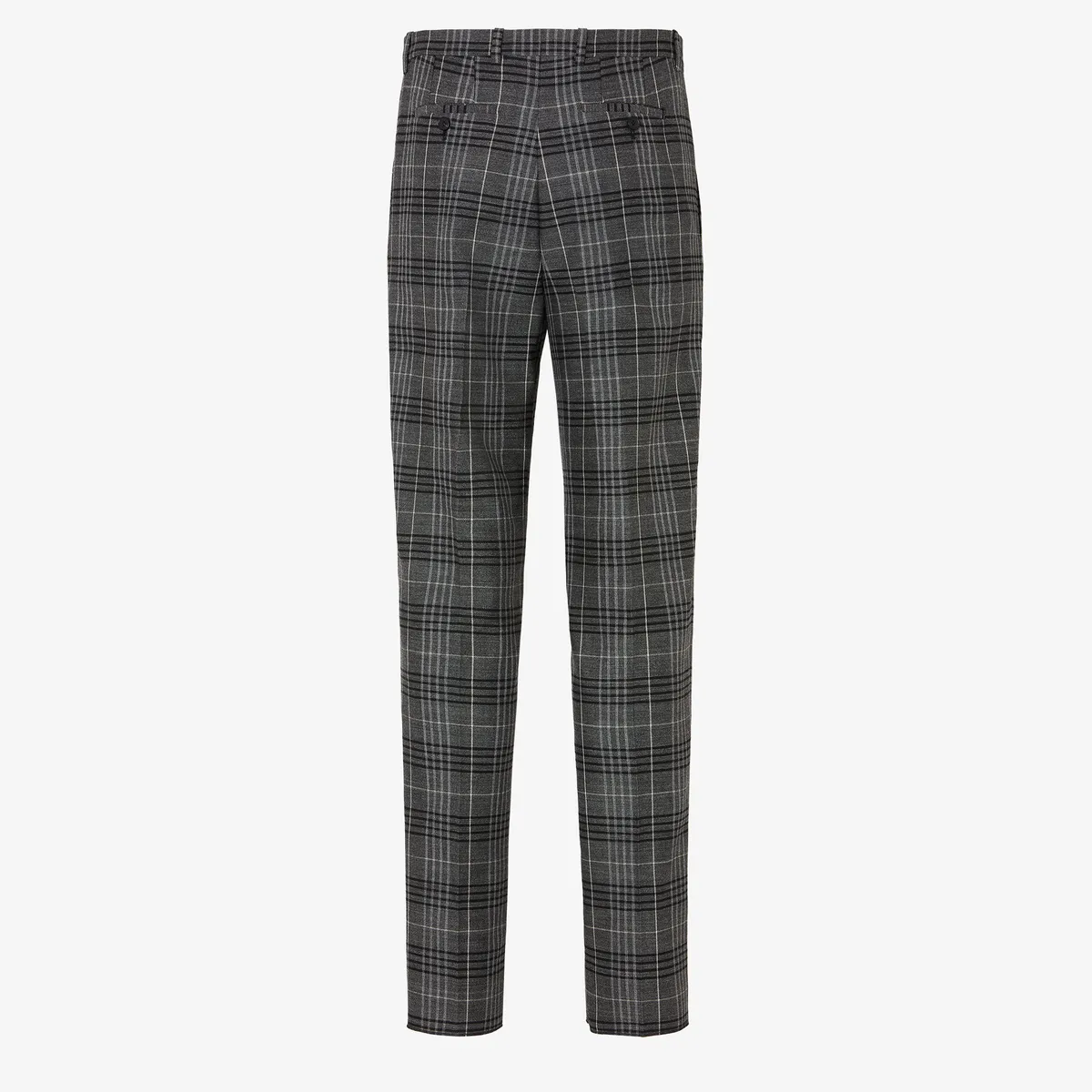 Fendi Check Wool Pants | Thumbnail 2 Fendi Check Wool Pants | Thumbnail 2