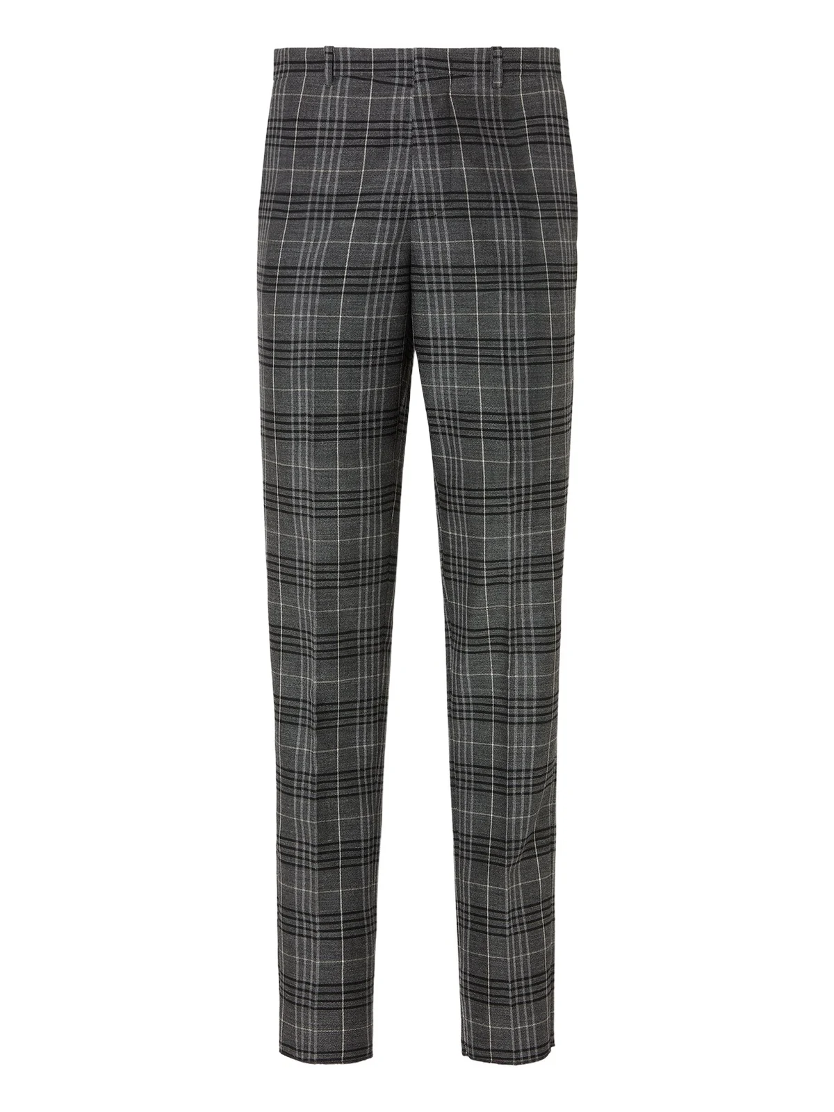 Fendi Check Wool Pants