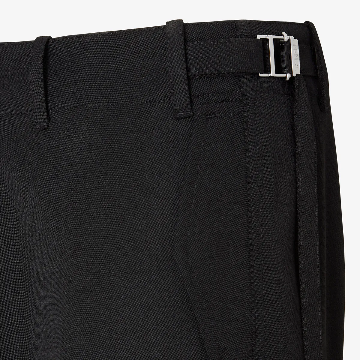 Fendi Grain De Poudre Wool Pants | Thumbnail 3