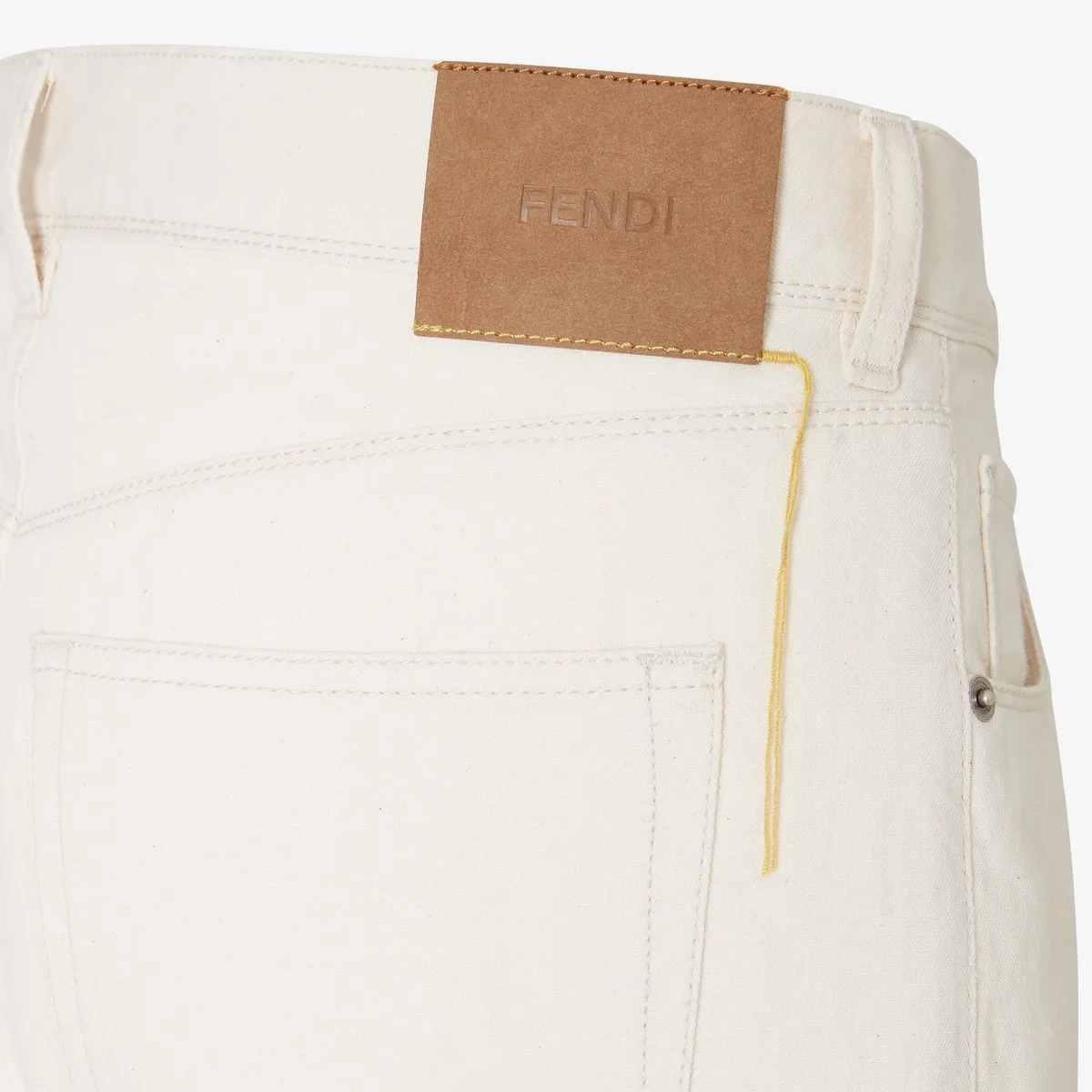 Fendi Washed Denim Pants | Thumbnail 3 Fendi Washed Denim Pants | Thumbnail 3