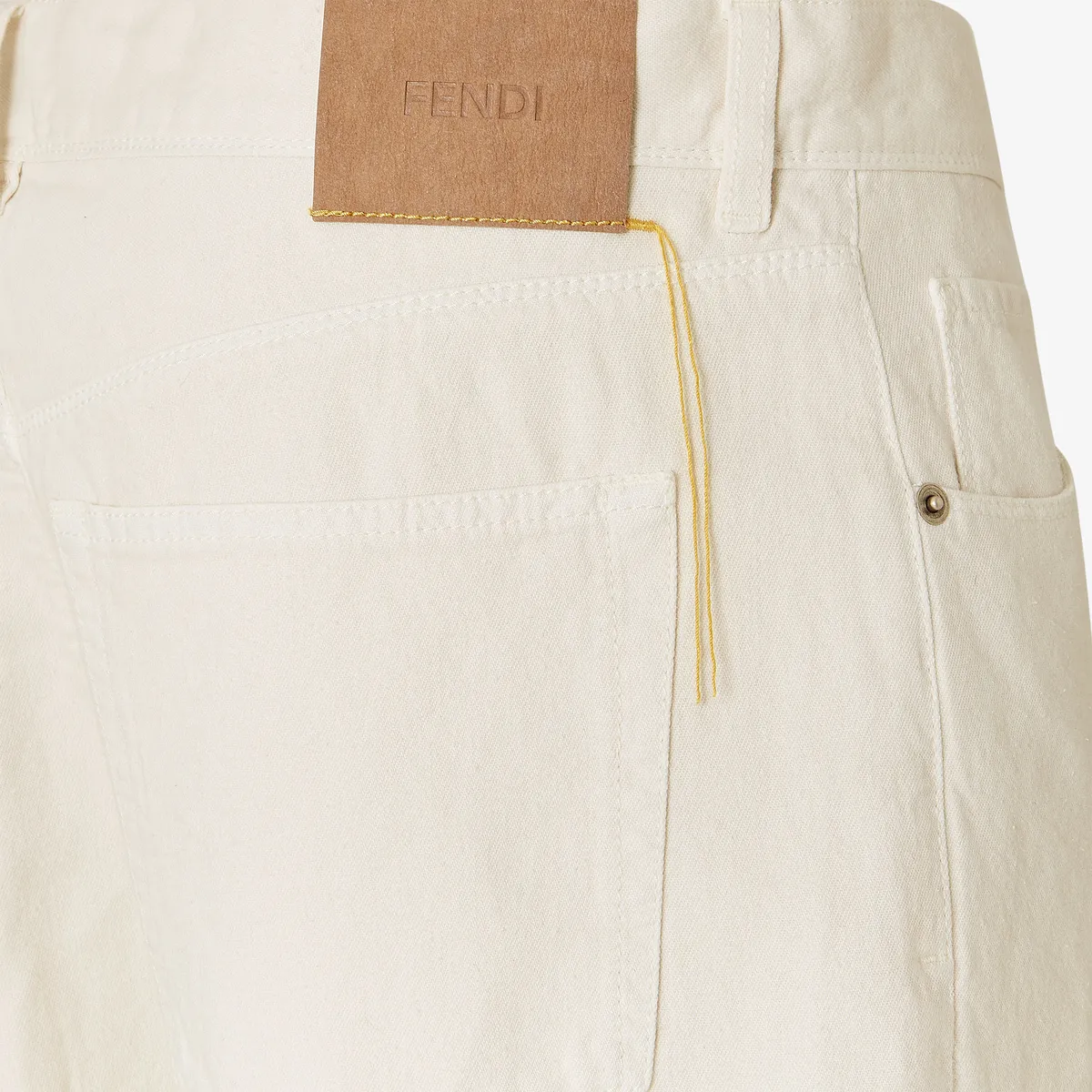 Fendi Washed Denim Pants | Thumbnail 3 Fendi Washed Denim Pants | Thumbnail 3