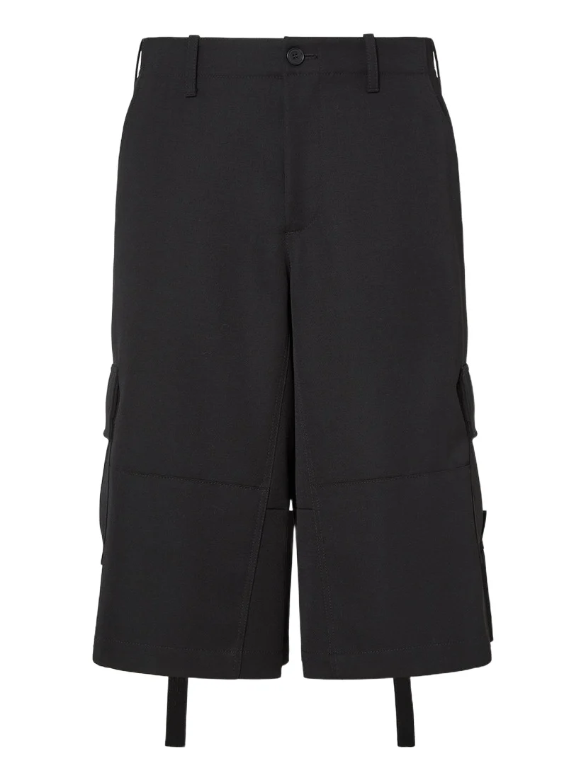 Fendi Grain De Poudre Bermuda Shorts