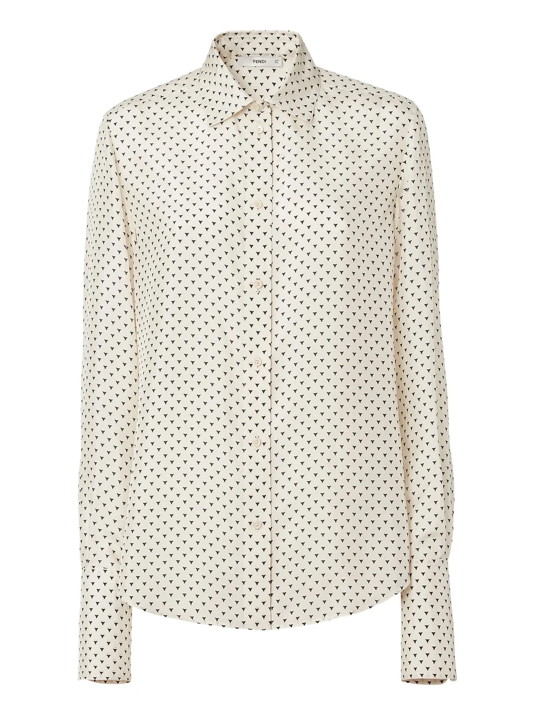 Fendi Printed Silk Shirt