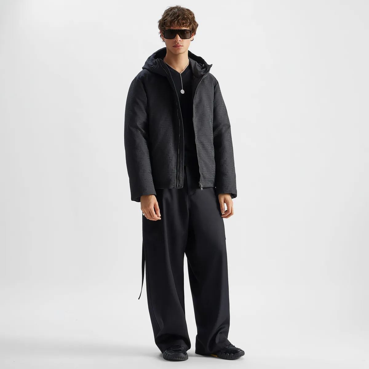 Fendi FF Zucca Nylon Blouson | Thumbnail 4