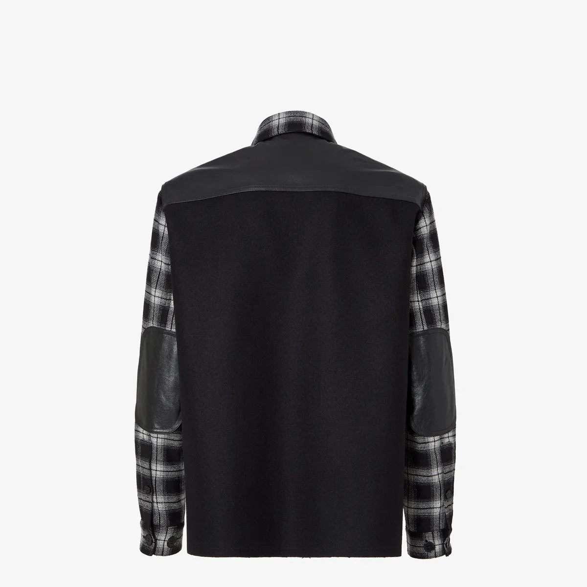 Fendi Check Wool and Wool Felt Jacket | Thumbnail 2